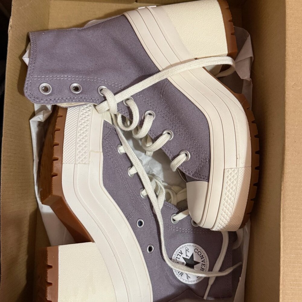 Converse Mauve Chuck 70 De Luxe Heel Women's Size 6